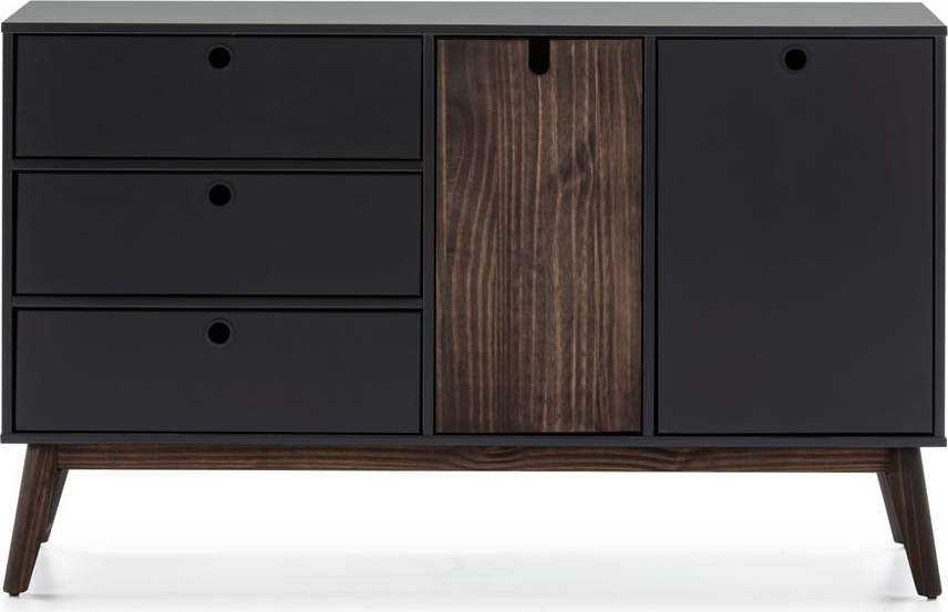 Antracitově šedá komoda Marckeric Kiara Marckeric