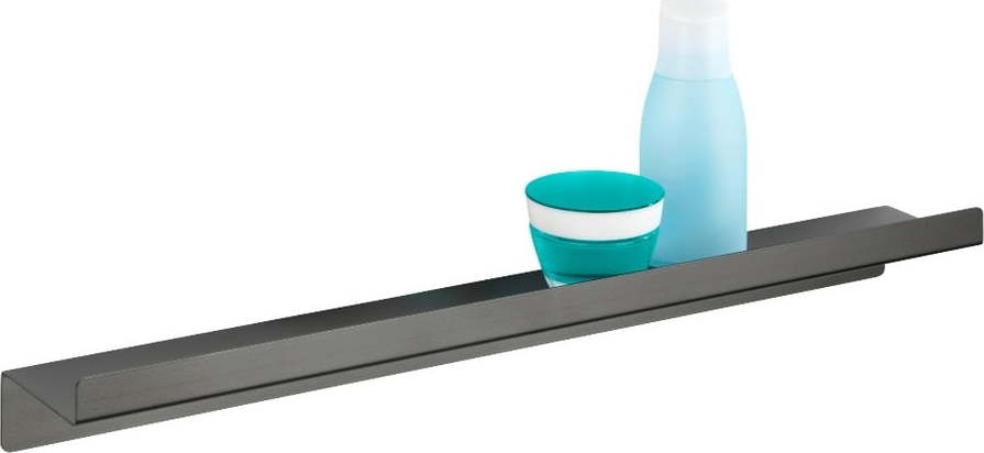 Antracitově šedá polička Wenko Montella