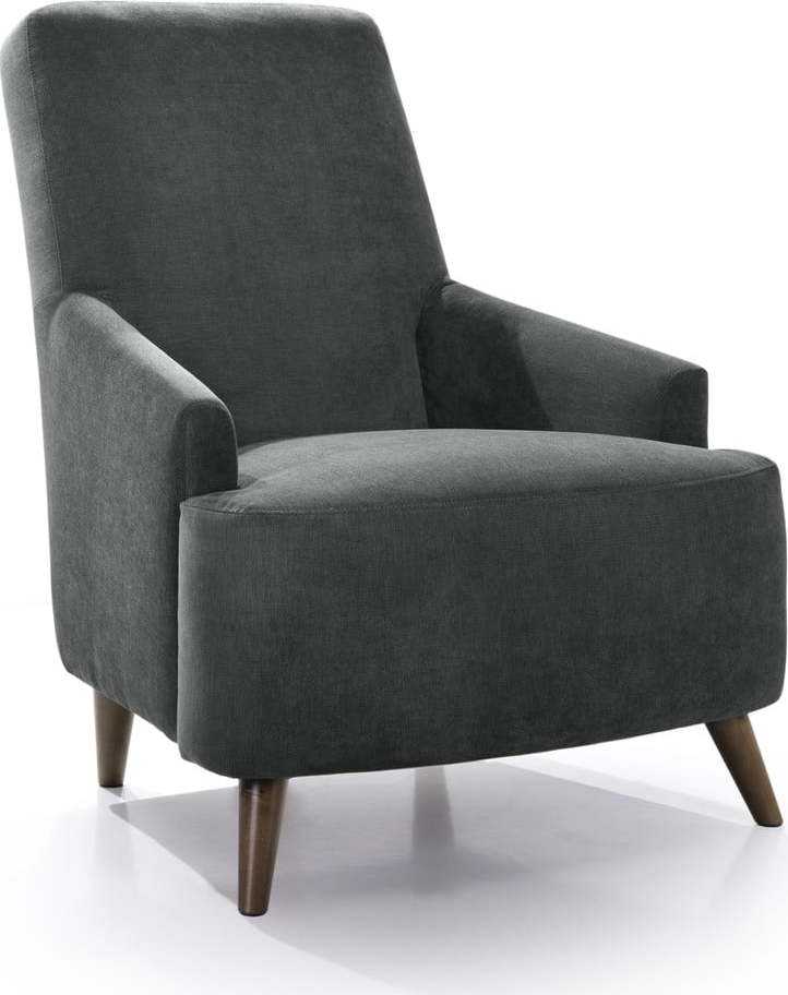 Antracitově šedé křeslo Scandic Slope Scandic