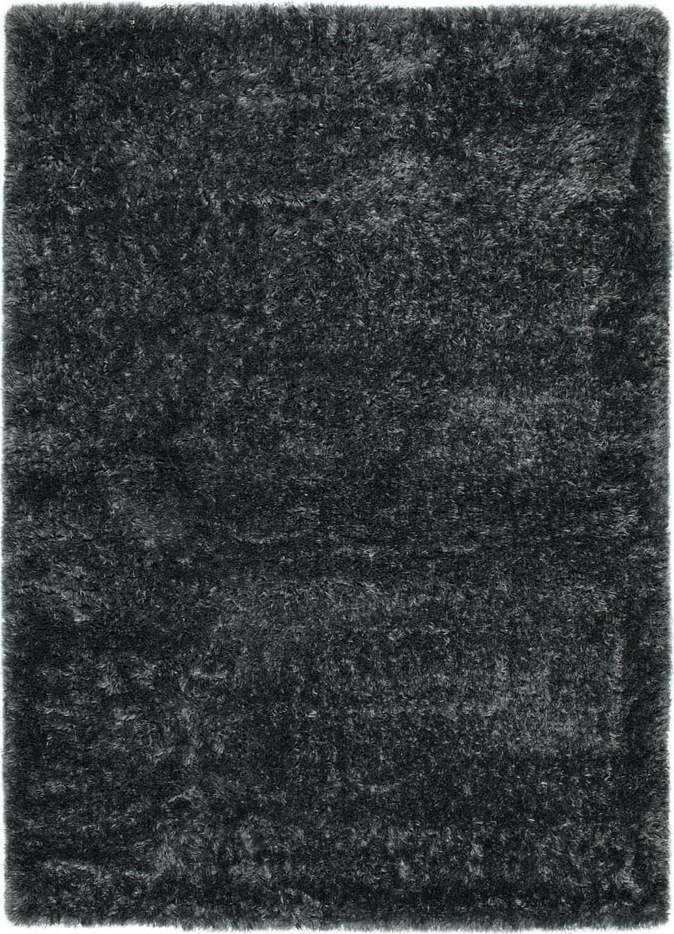 Antracitově šedý koberec Universal Aloe Liso