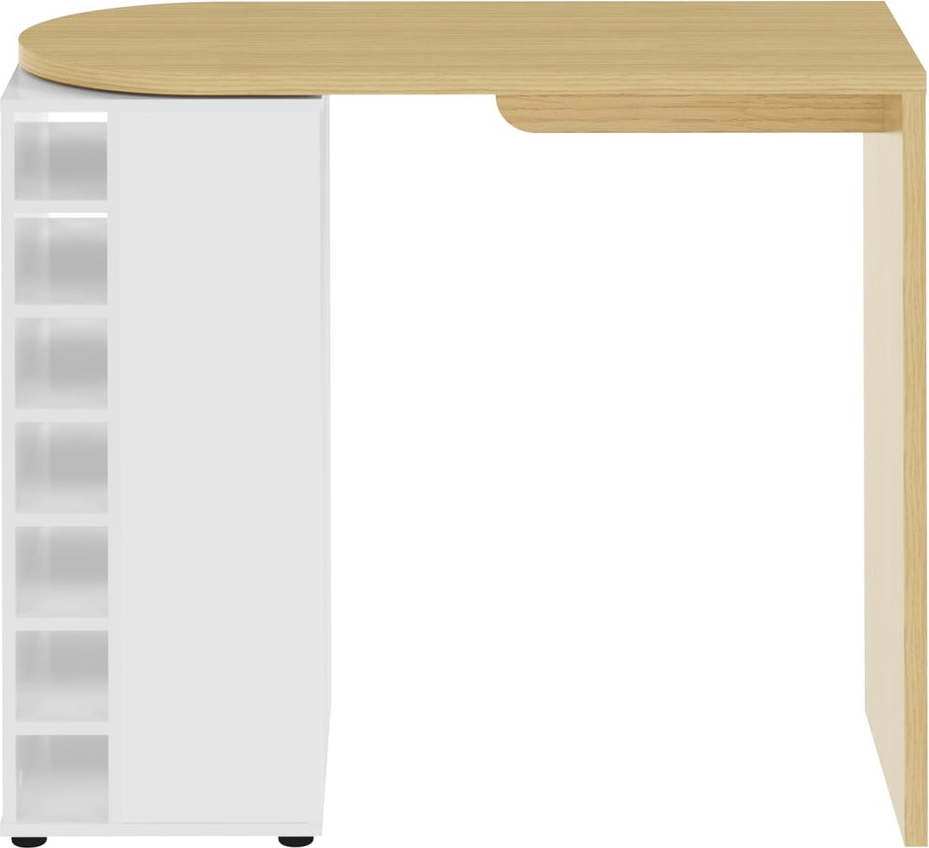 Barový stůl s deskou v dubovém dekoru 110x50 cm Roll - TemaHome TemaHome