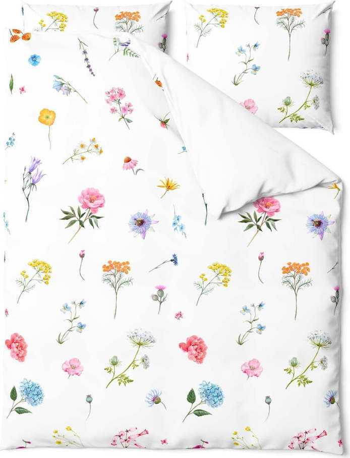Bavlněné povlečení na dvoulůžko Bonami Selection Fleur