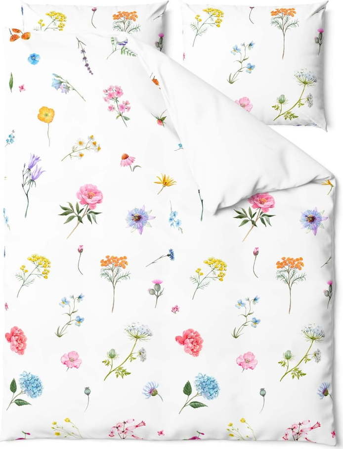 Bavlněné povlečení na dvoulůžko Bonami Selection Fleur