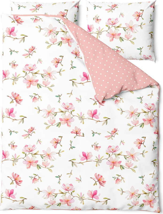 Bavlněné povlečení na jednolůžko Bonami Selection Blush