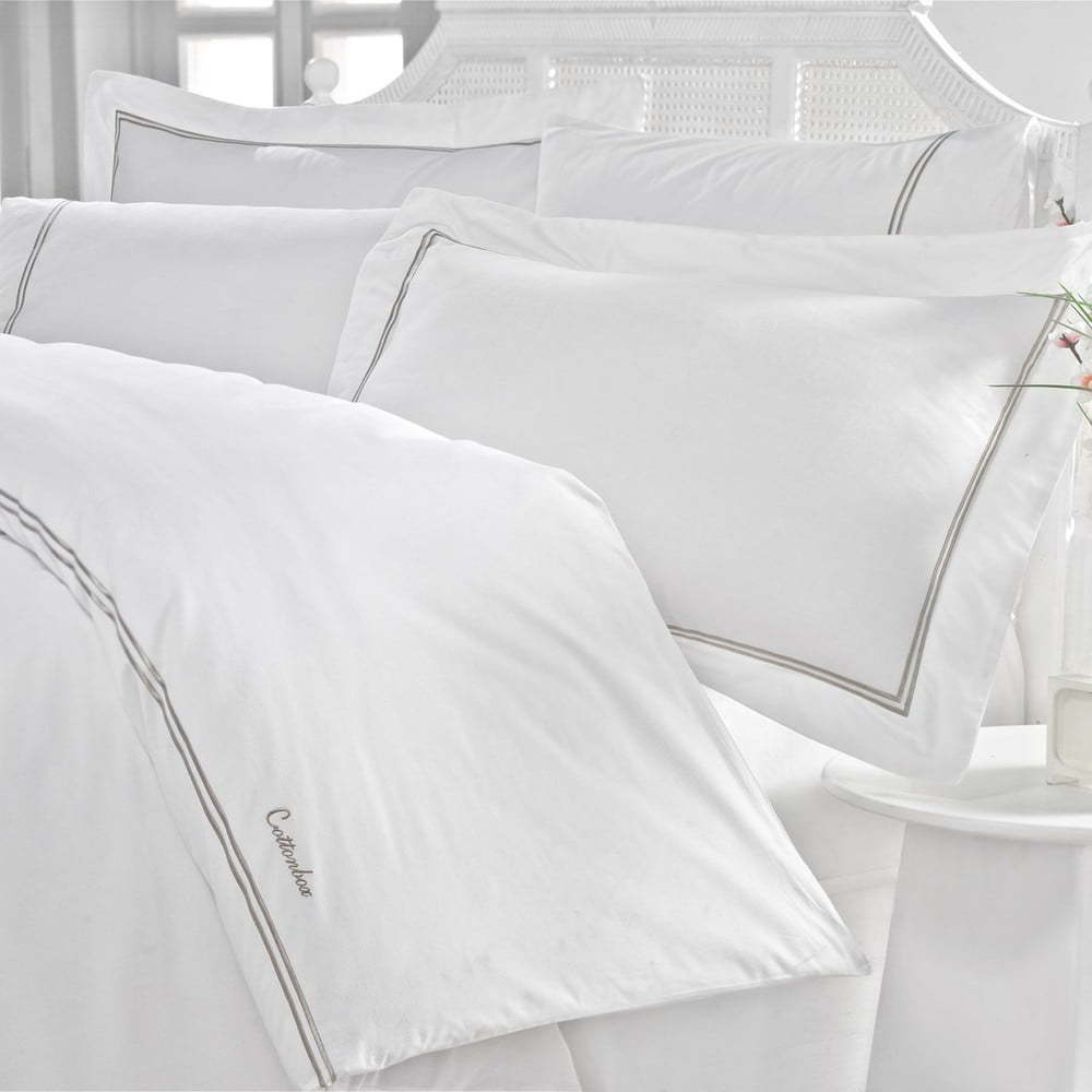 Bavlněné povlečení s prostěradlem Mehves