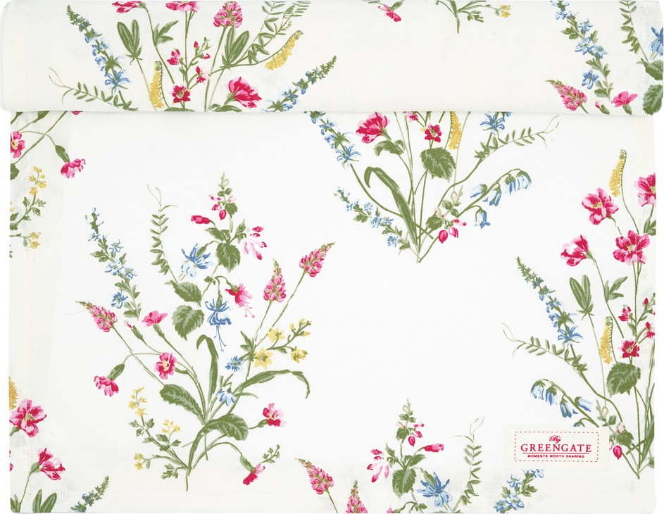 Bavlněný běhoun na stůl Green Gate Elwin