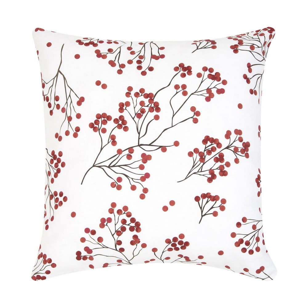 Bavlněný dekorativní povlak na polštář Westwing Collection Berry