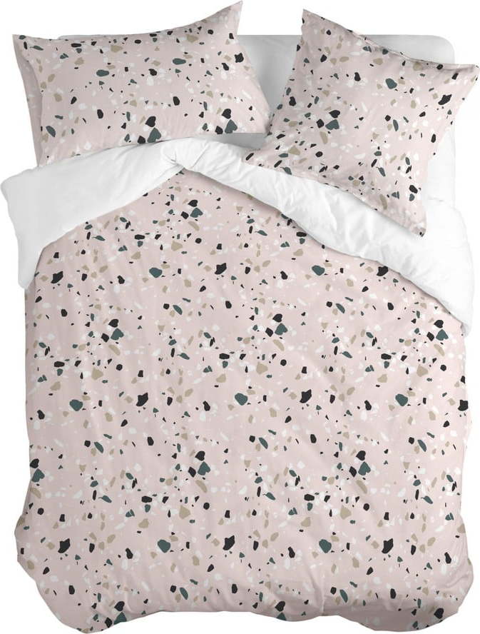 Bavlněný povlak na peřinu Blanc Pink Granite
