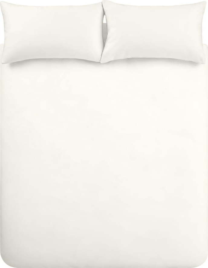 Béžové povlečení z organické bavlny Bianca Organic