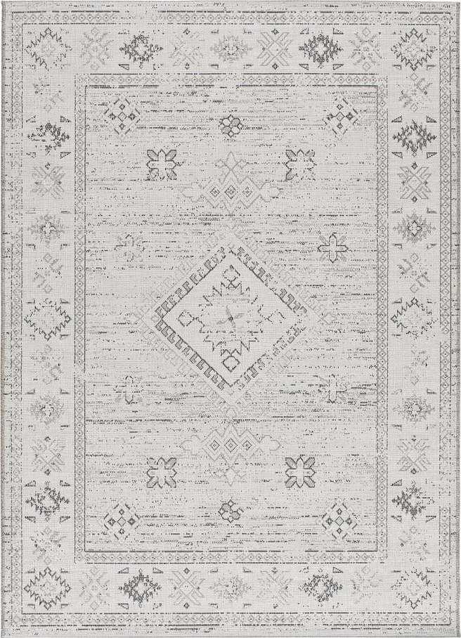 Béžovo-šedý venkovní koberec Universal Ballia