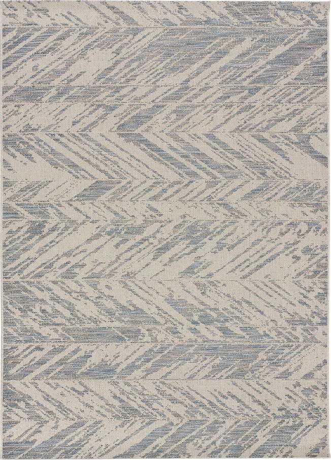 Béžovo-šedý venkovní koberec Universal Luana