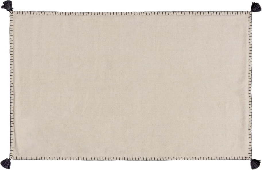 Béžový bavlněný koberec Kave Home Anahi