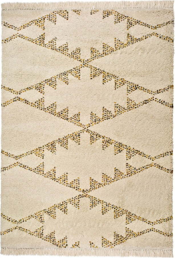 Béžový koberec Universal Zaida Mostaza