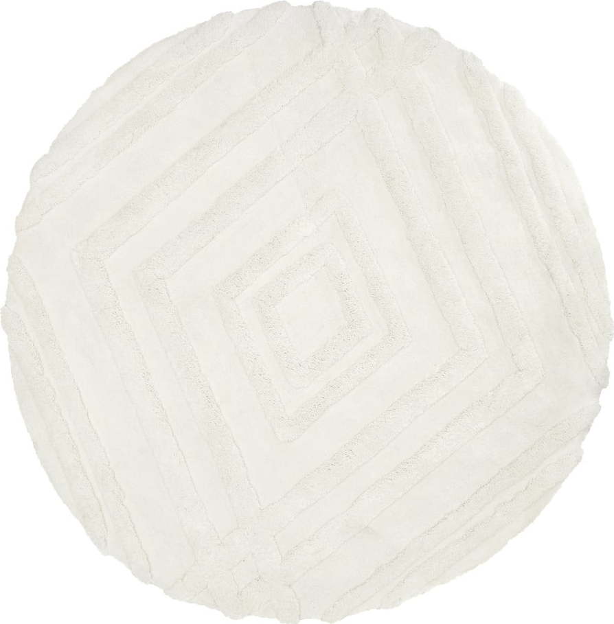 Béžový kulatý koberec ø 150 cm Magda - Westwing Collection Westwing Collection