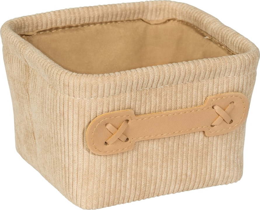 Béžový úložný box Wenko Anela