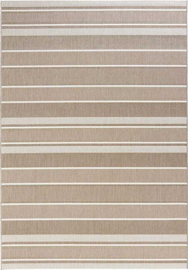 Béžový venkovní koberec NORTHRUGS Strap