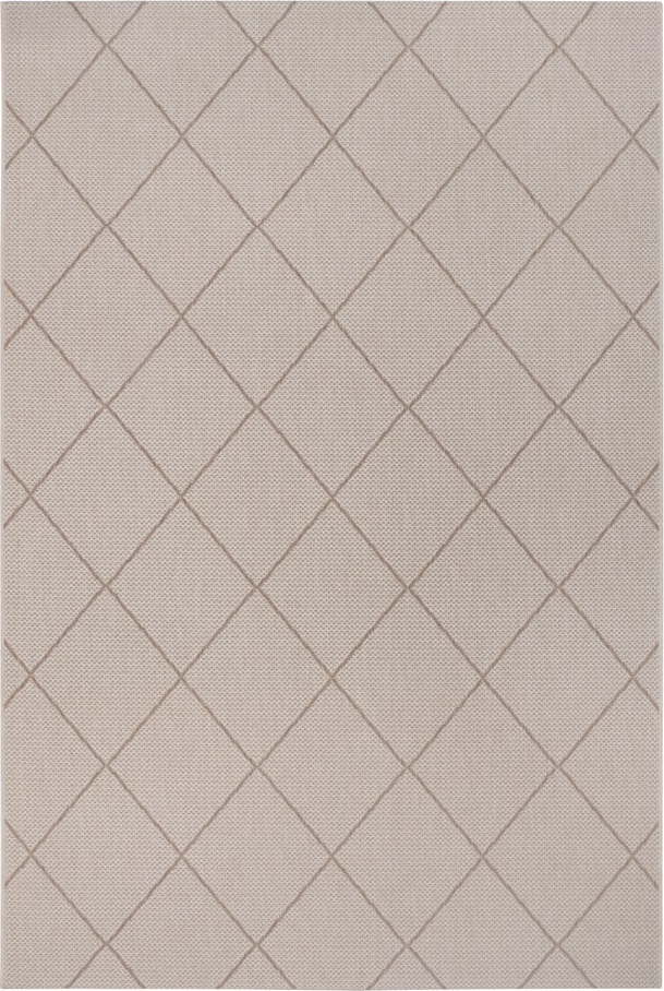 Béžový venkovní koberec Ragami London