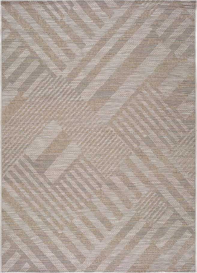 Béžový venkovní koberec Universal Devi