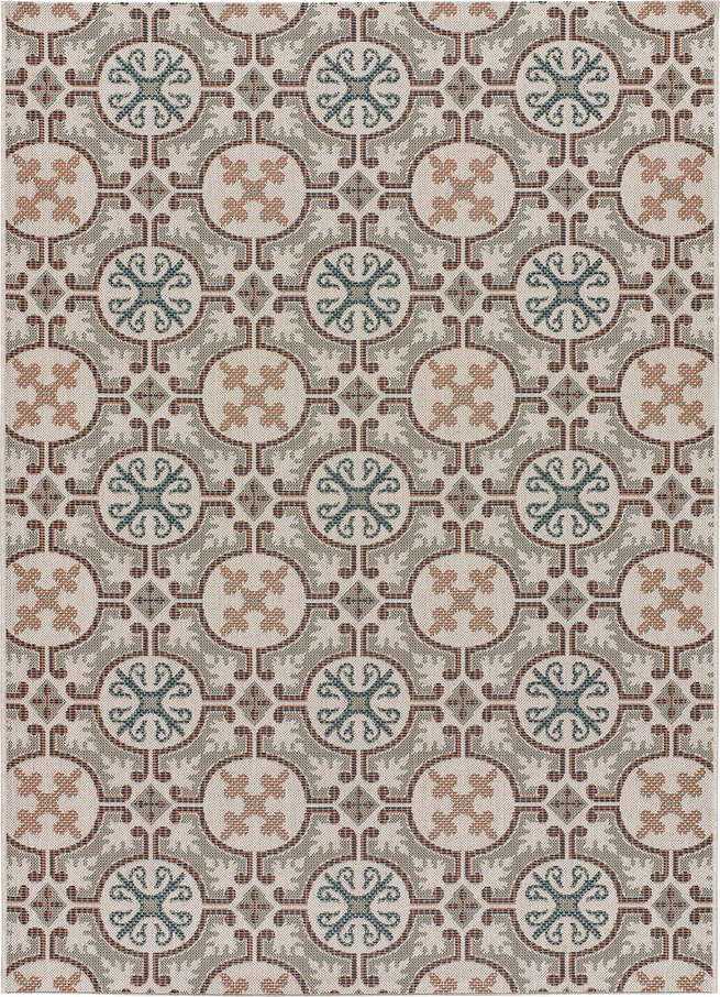 Béžový venkovní koberec Universal Lucah