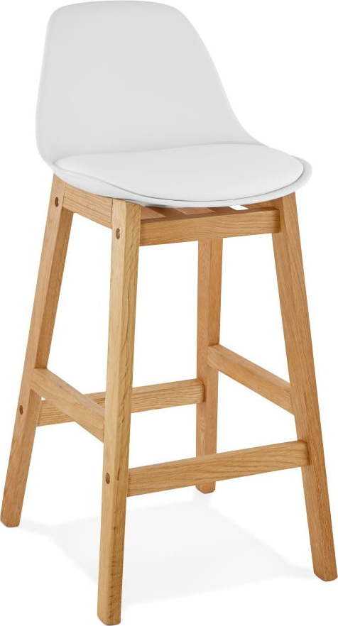 Bílá barová židle Kokoon Elody