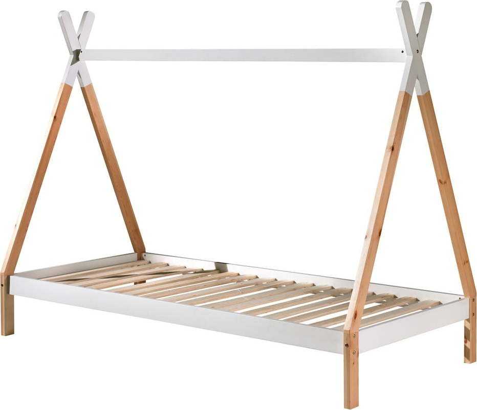 Bílá dětská postel Vipack Tipi