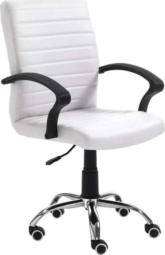 Bílá kancelářská židle na kolečkách Tomasucci Pany Tomasucci