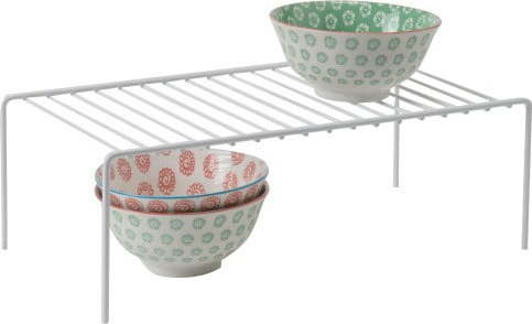 Bílá kuchyňská police Compactor Rona