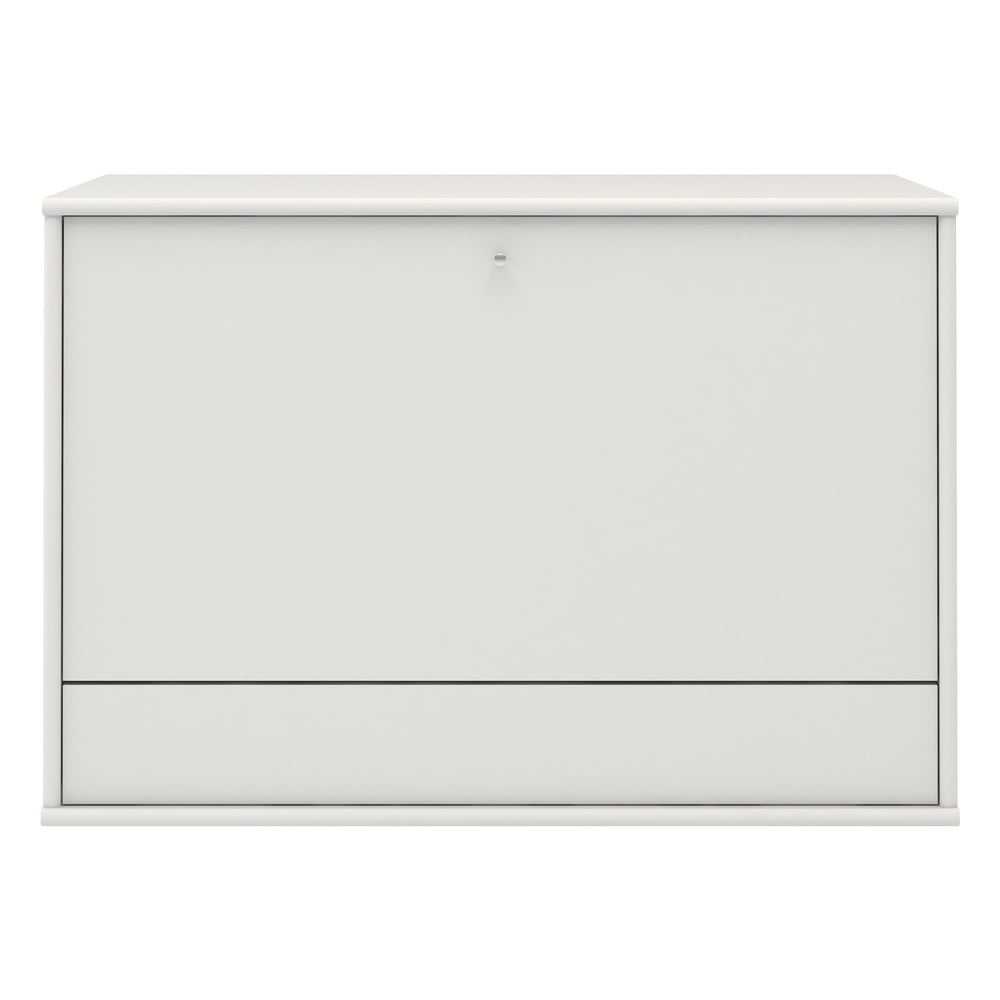 Bílá nástěnná multifunkční skříňka Mistral 004 Hammel Furniture