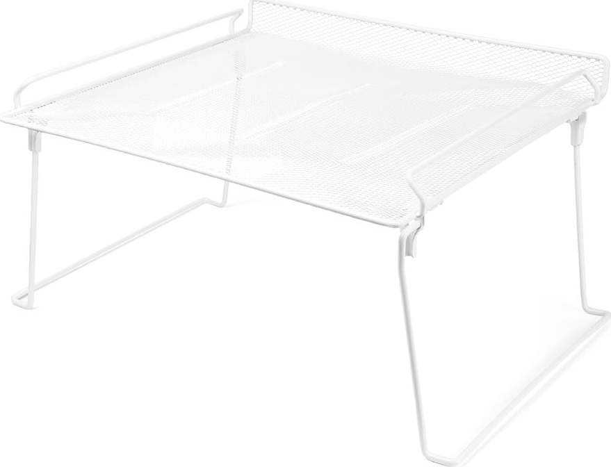 Bílá rozložitelná polička do skříně na oblečení Compactor Stackable Rack Compactor