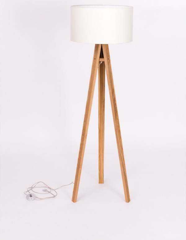 Bílá stojací lampa Ragaba Ragaba