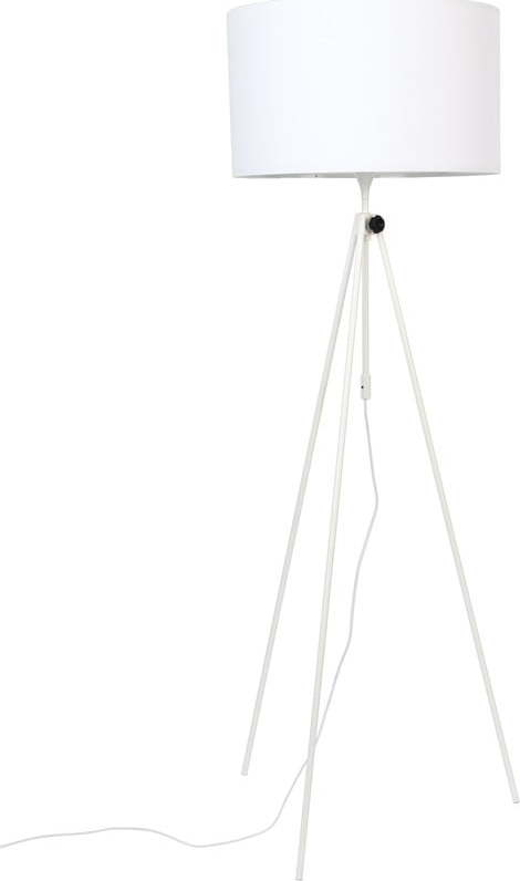 Bílá stojací lampa Zuiver Lesley Zuiver