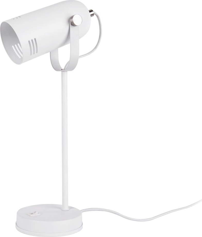Bílá stolní lampa Leitmotiv Husk Leitmotiv