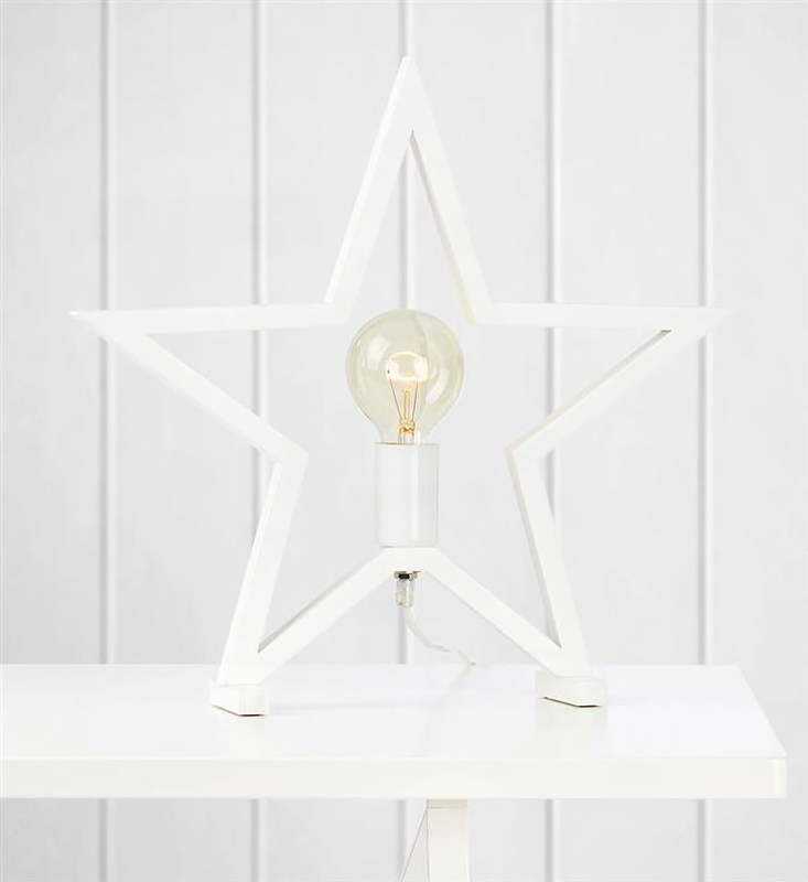 Bílá světelná dekorace Markslöjd Marta