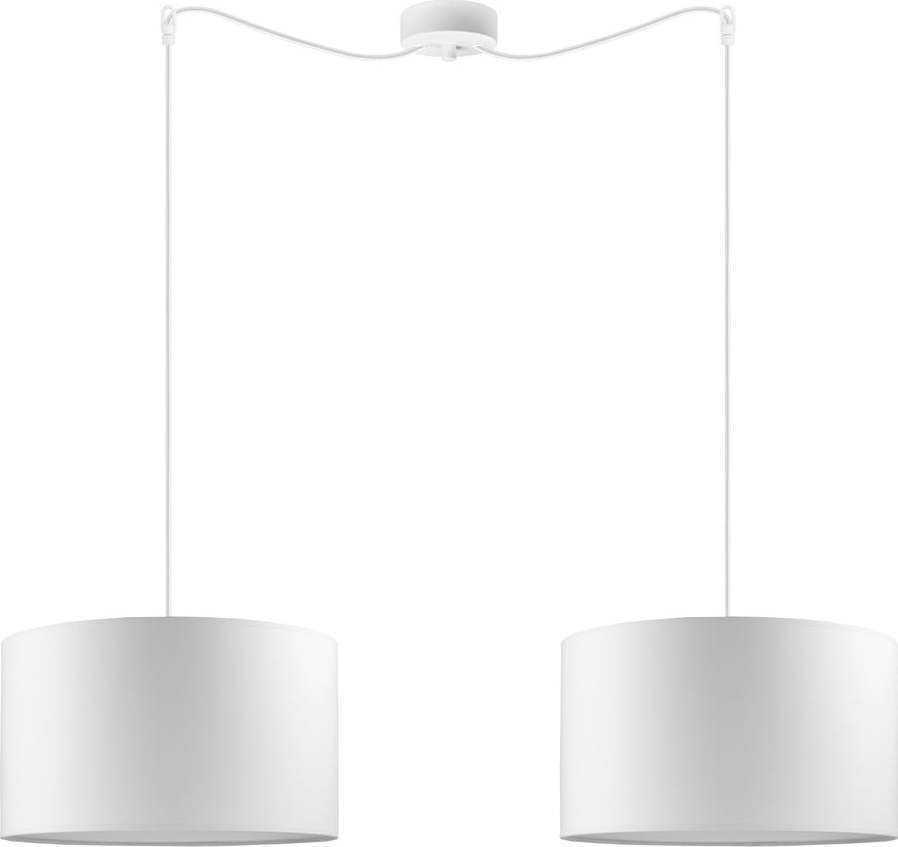 Bílé dvouramenné závěsné svítidlo Sotto Luce MIKA OY Sotto Luce