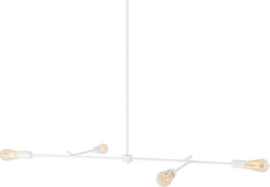 Bílé závěsné svítidlo Custom Form Triso Quadro Custom Form