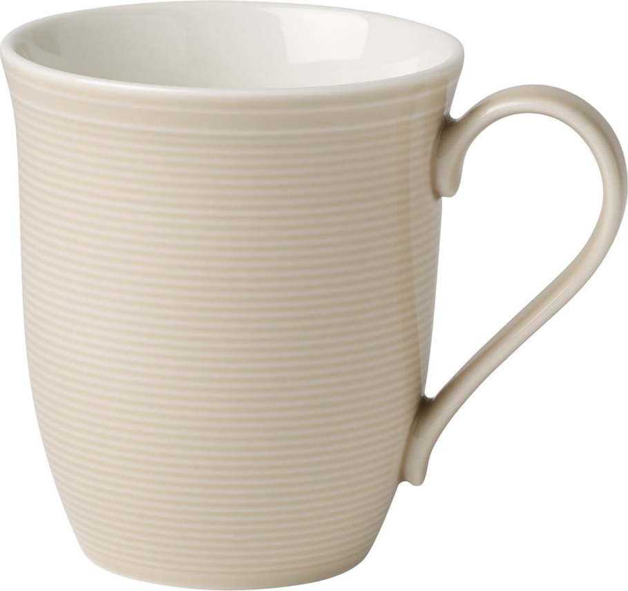 Bílo-béžový porcelánový hrnek Villeroy & Boch Like Color Loop