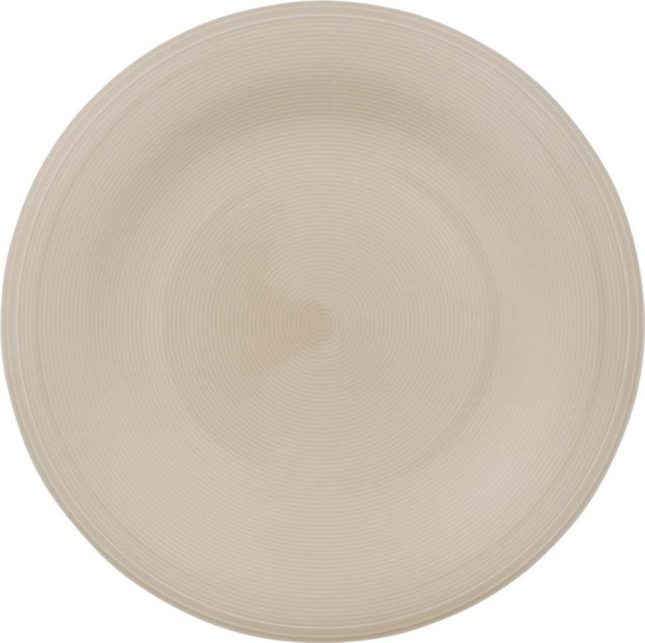 Bílo-béžový porcelánový talíř Villeroy & Boch Like Color Loop