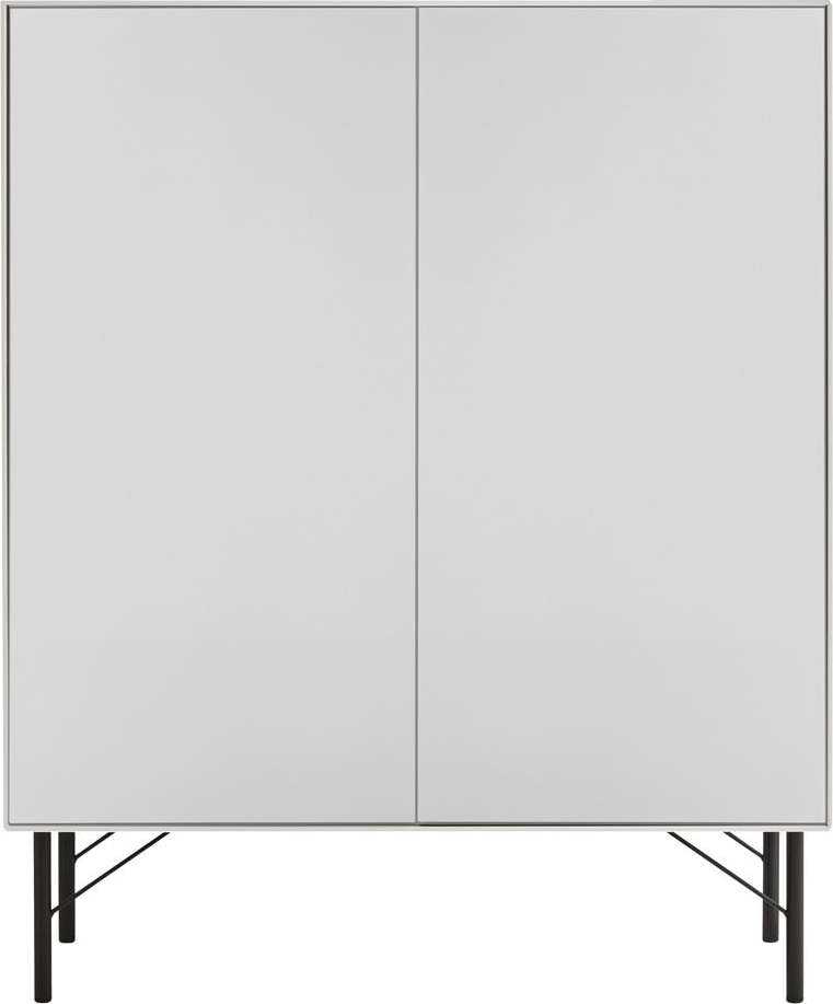 Bílo-černá vysoká komoda 91x111 cm Edge by Hammel - Hammel Furniture Hammel Furniture