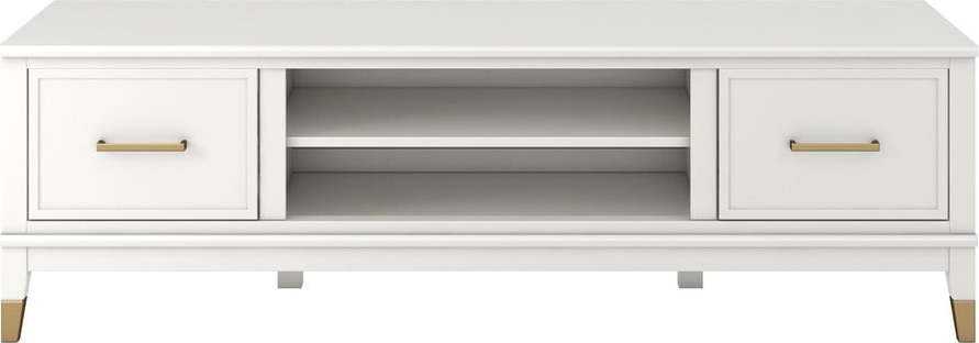 Bílý TV stolek CosmoLiving by Cosmopolitan Westerleigh CosmoLiving by Cosmopolitan