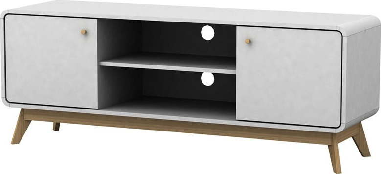 Bílý TV stolek Støraa Cleo Støraa