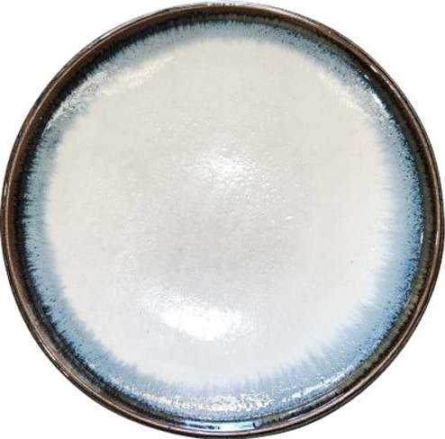 Bílý keramický talíř MIJ Aurora