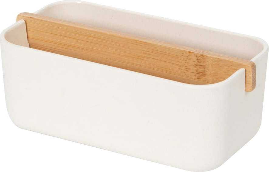 Bílý koupelnový organizér Compactor Ecologic