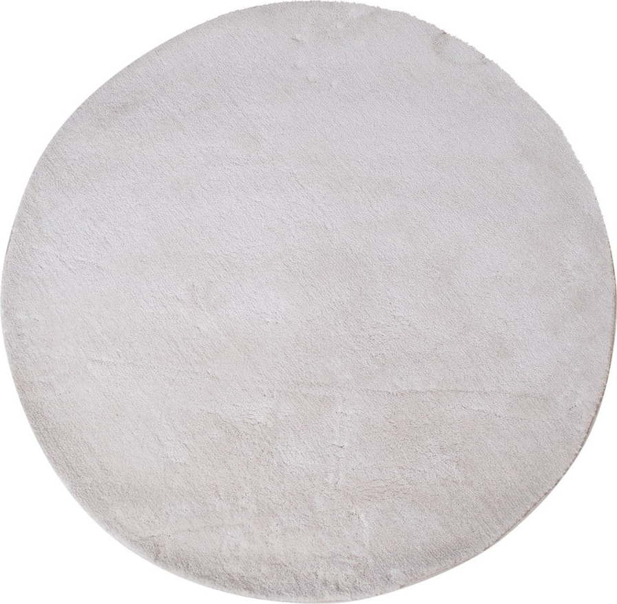 Bílý kulatý koberec House Nordic Florida