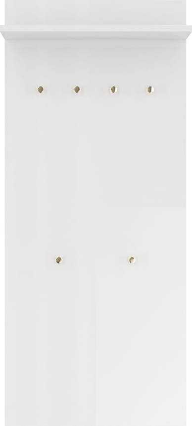 Bílý nástěnný set do předsíně Skandica Mirage SKANDICA