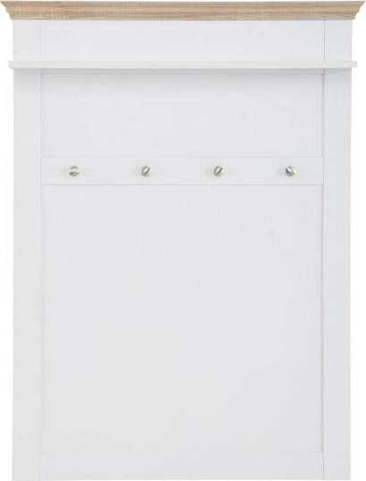 Bílý nástěnný věšák s detaily v dubovém dekoru Støraa Bruce Støraa