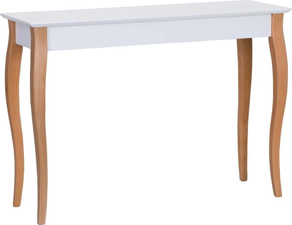 Bílý odkládací stolek Ragaba Console