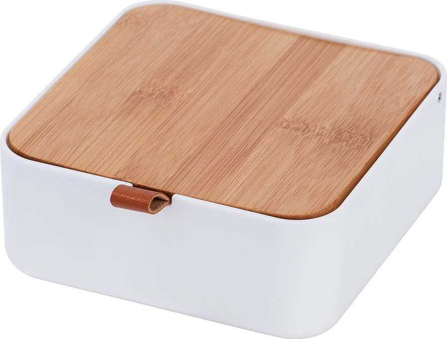 Bílý organizér se zrcadlem Wenko Bovisa WENKO