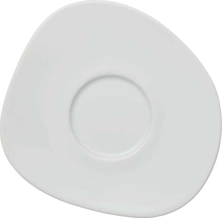 Bílý porcelánový podšálek Villeroy & Boch Like Organic