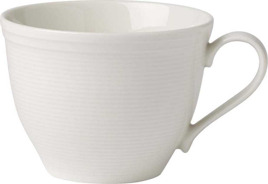 Bílý porcelánový šálek na kávu Villeroy & Boch Like Color Loop