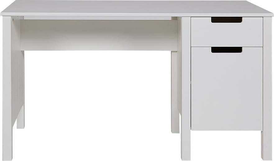 Bílý pracovní stůl WOOOD Jade WOOOD